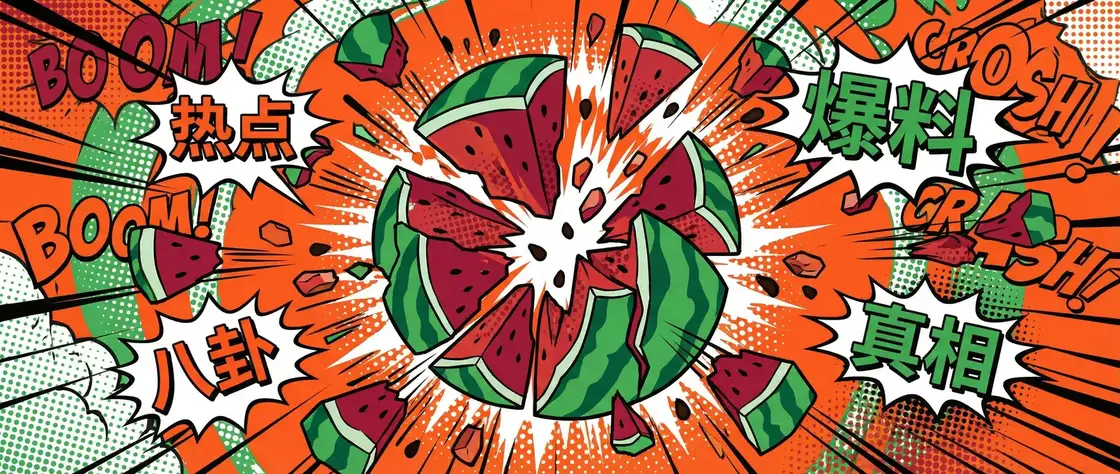 51吃瓜网 - 今日吃瓜与网友热议汇总 今日头瓜爆炸漫画横幅